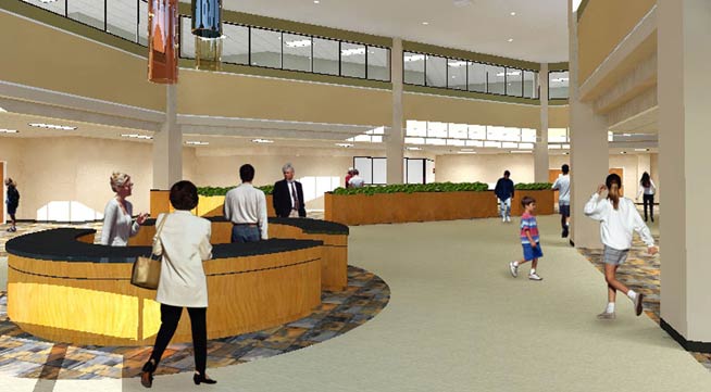 CFBC Family Life Center Atrium